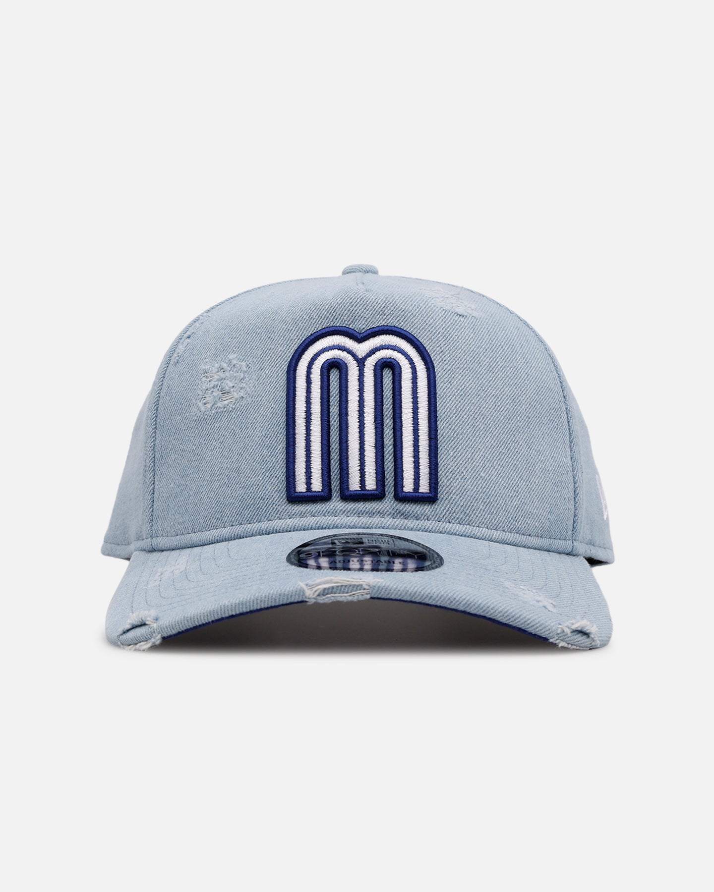 Jaws Amity Island Cappello Baseball Washed Denim - Unisex, Regolabile, Cotone, Stile Vintage