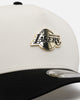 New Era Los Angeles Lakers 'Gold Logo' 9FORTY A-Frame Snapback White/Black/Green