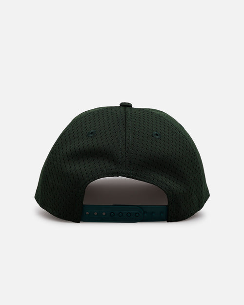 New Era Los Angeles Lakers 'Green Mesh' 9FORTY A-Frame Snapback Dark Green