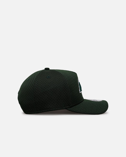New Era Los Angeles Lakers 'Green Mesh' 9FORTY A-Frame Snapback Dark Green