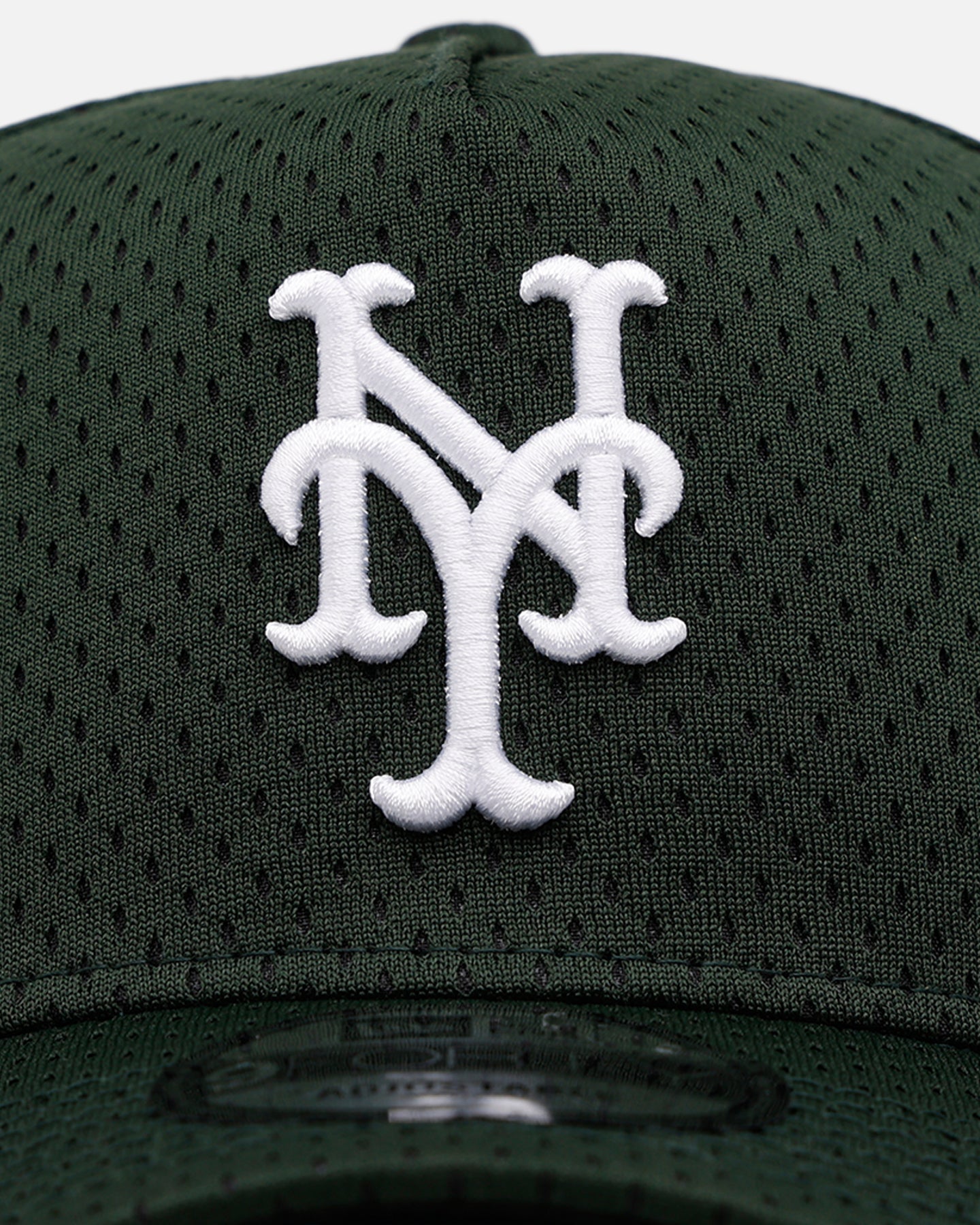 New Era New York Mets 'Green Mesh' 9FORTY A-Frame Snapback Dark