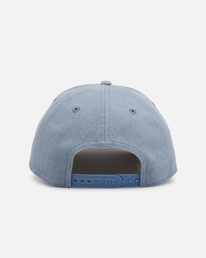 New Era New York Yankees 'Distressed Denim' 9FORTY A-Frame Snapback Light Wash Denim