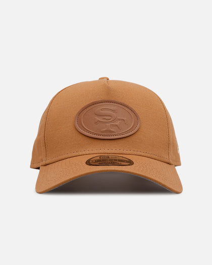 New Era San Francisco 49ers 'Wheat Canvas' 9FORTY A-Frame Snapback Wheat