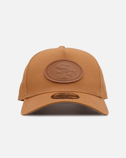 New Era San Francisco 49ers 'Wheat Canvas' 9FORTY A-Frame Snapback Wheat