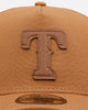 New Era Texas Rangers 'Wheat Canvas' 9FORTY A-Frame Snapback Wheat