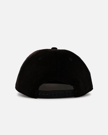 New Era San Francisco 49ers 'Washed Black NFL Golfer' Corduroy Golfer Snapback Washed Black