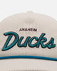 47 Brand Anaheim Ducks 'Natural Script' Premium Hitch Corduroy Snapback Natural
