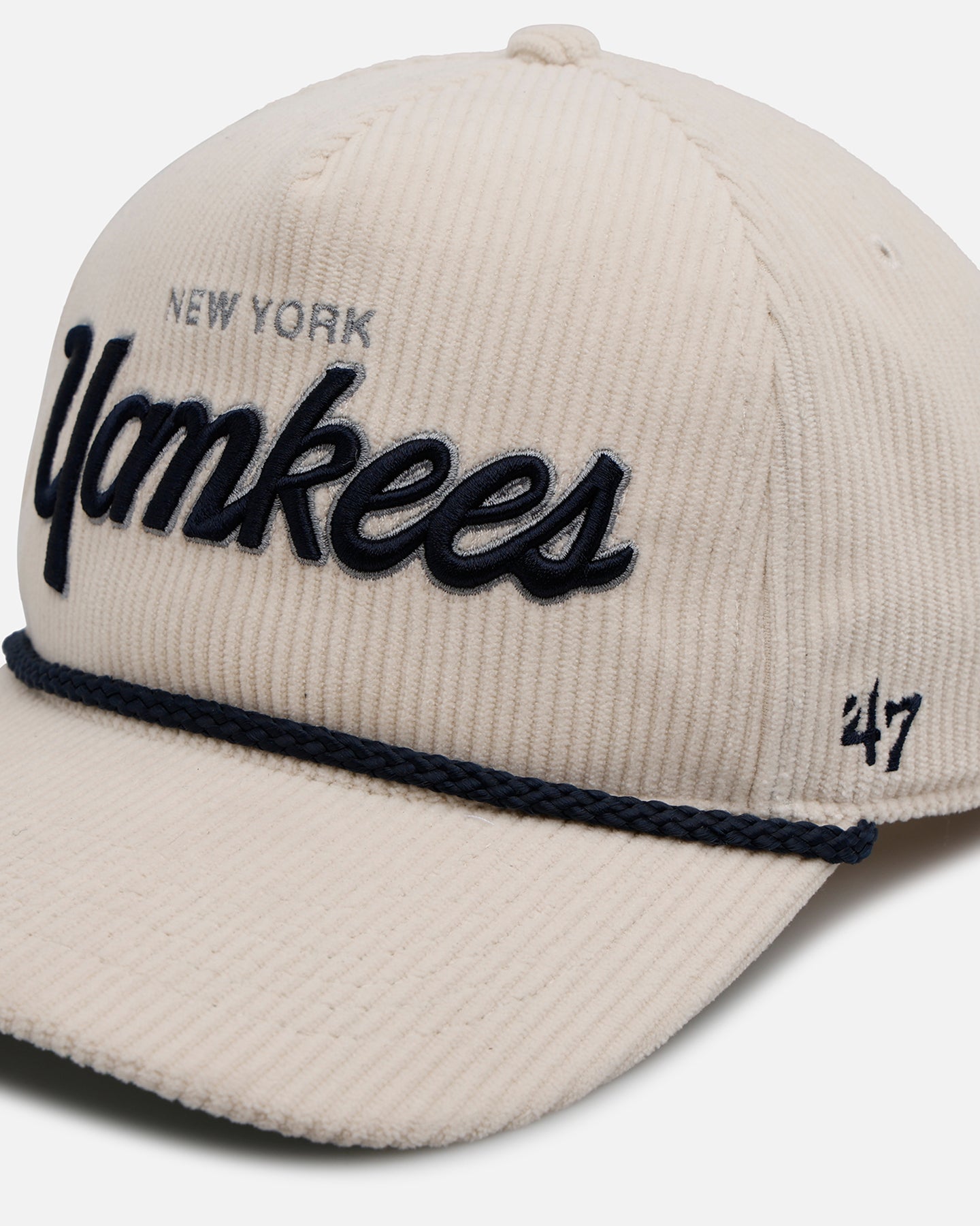 47 Brand New York Yankees 'Natural Script' Premium Hitch Corduroy
