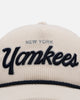 47 Brand New York Yankees 'Natural Script' Premium Hitch Corduroy Snapback Natural