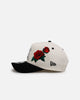 New Era Anaheim Angels 'Chrome Black Roses' 9FORTY A-Frame Snapback Chrome/Black