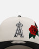 New Era Anaheim Angels 'Chrome Black Roses' 9FORTY A-Frame Snapback Chrome/Black