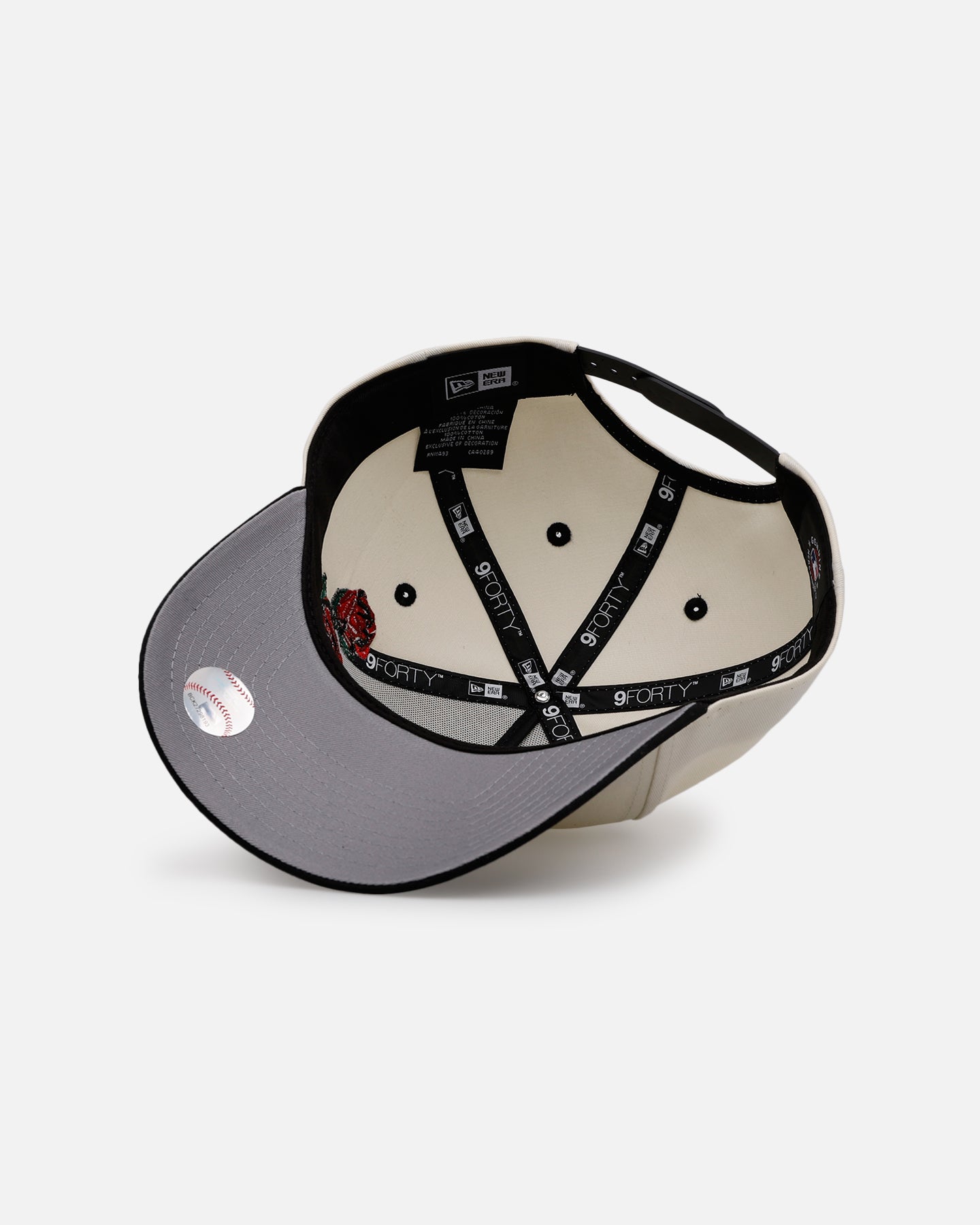 New Era Anaheim Angels 'Chrome Black Roses' 9FORTY A-Frame