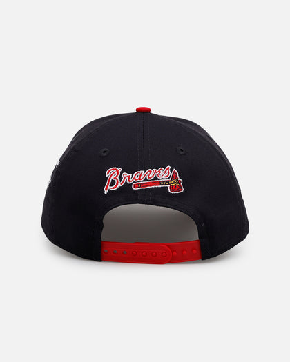 New Era Atlanta Braves 'City Icons' 9FORTY A-Frame Snapback Navy/Red