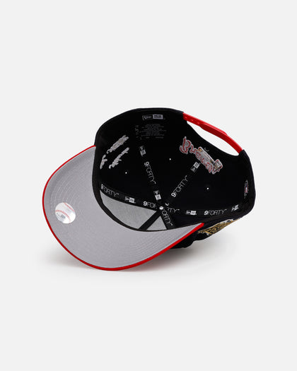 New Era Atlanta Braves 'City Icons' 9FORTY A-Frame Snapback Navy/Red