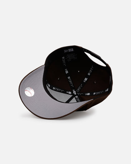 New Era Atlanta Braves 'Diamante' 9FORTY A-Frame Snapback Walnut