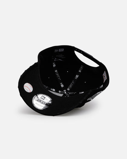 New Era Atlanta Braves 'Dark Steel' 9FORTY A-Frame Snapback Black/Grey