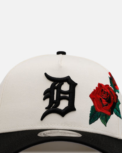 New Era Detroit Tigers 'Chrome Black Roses' 9FORTY A-Frame Snapback Chrome/Black
