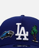 New Era Los Angeles Dodgers 'City Icons' 9FORTY A-Frame Snapback Blue