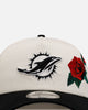 New Era Miami Dolphins 'Chrome Black Roses' 9FORTY A-Frame Snapback Chrome/Black