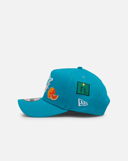 New Era Miami Dolphins 'City Icons' 9FORTY A-Frame Snapback Teal