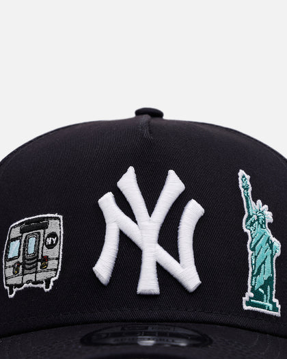 New Era New York Yankees 'City Icons' 9FORTY A-Frame Snapback Navy