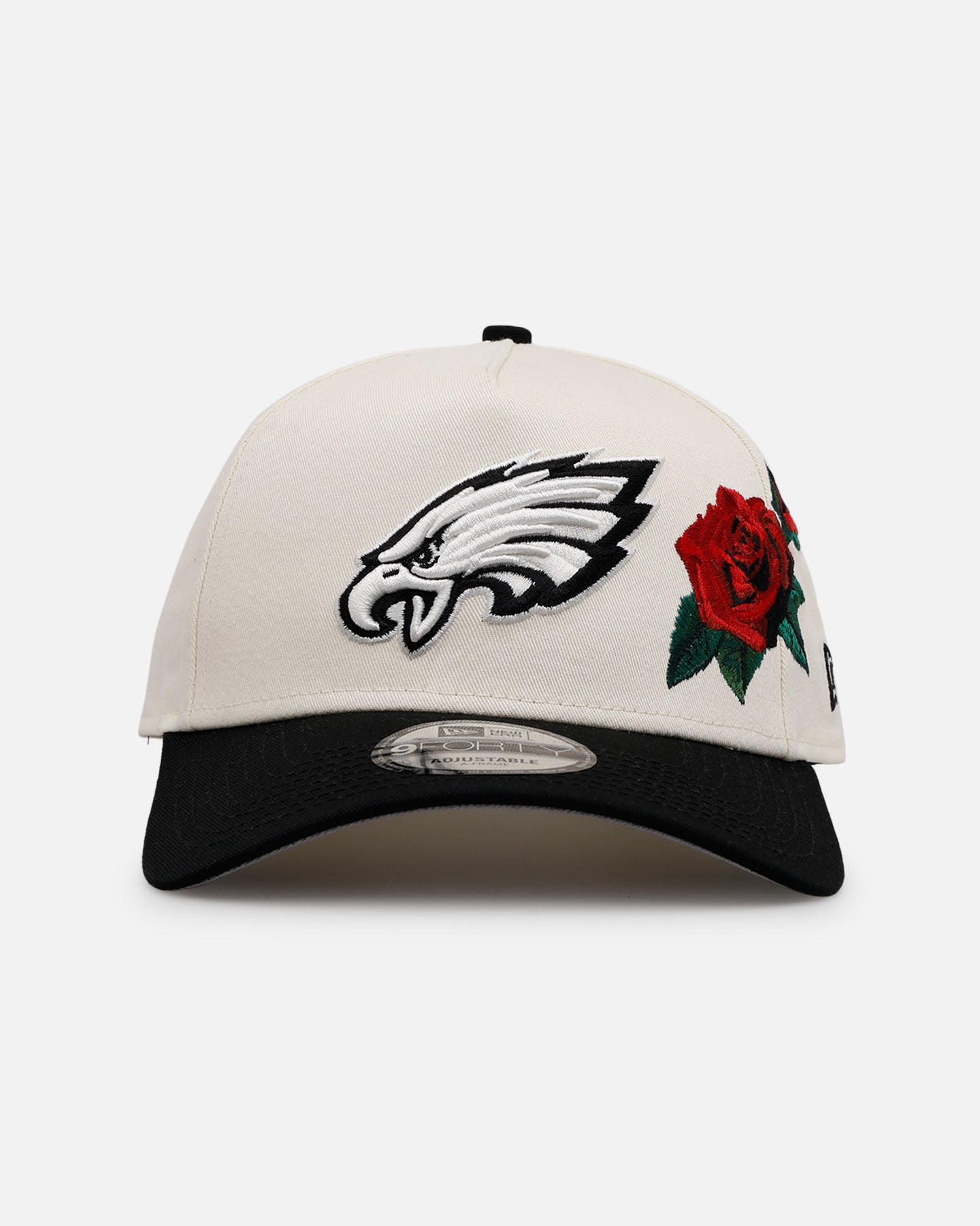 New Era Philadelphia Eagles 'Chrome Black Roses' 9FORTY A-Frame