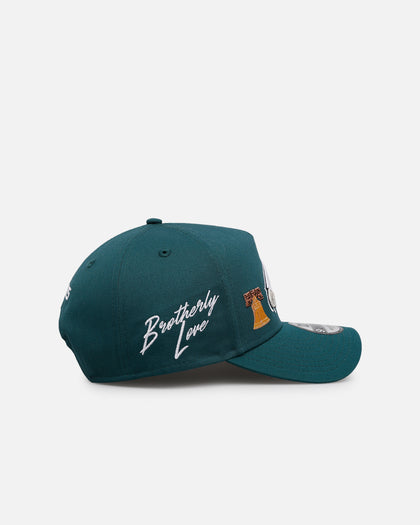 New Era Philadelphia Eagles 'City Icons' 9FORTY A-Frame Snapback Green
