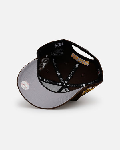 New Era San Diego Padres 'City Icons' 9FORTY A-Frame Snapback Brown