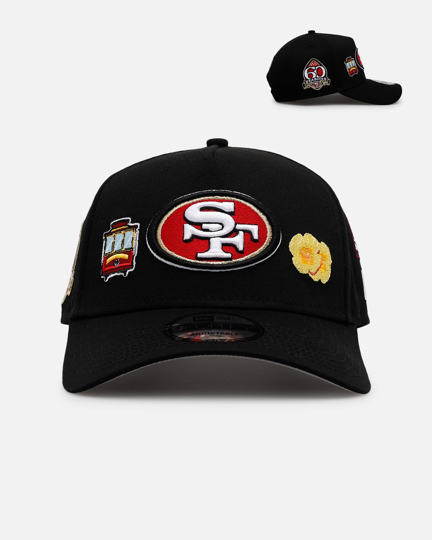 New Era San Francisco 49ers 'City Icons' 9FORTY A-Frame Snapback