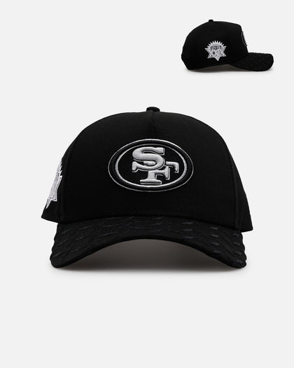 New Era San Francisco 49ers 'Dark Steel' 9FORTY A-Frame Snapback Black/Grey