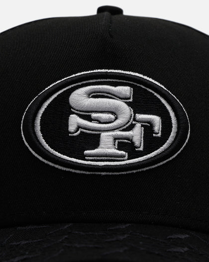 New Era San Francisco 49ers 'Dark Steel' 9FORTY A-Frame Snapback Black/Grey