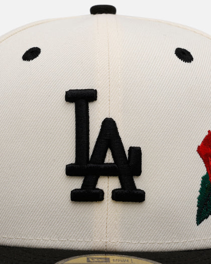 New Era Los Angeles Dodgers 'Chrome Black Roses' 59FIFTY Fitted Chrome/Black