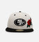 New Era San Francisco 49ers 'Chrome Black Roses' 59FIFTY Fitted Chrome/Black