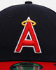 New Era Los Angeles Angels 'Player Replica' 9FORTY M-Crown Snapback Navy/Red