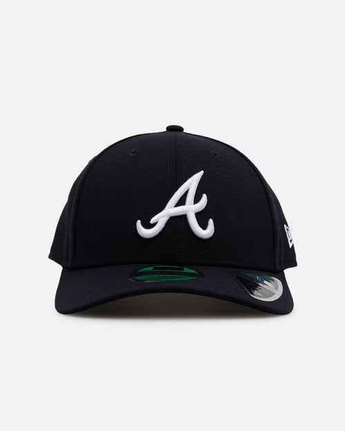 New Era Atlanta Braves 'Player Replica' 9FORTY M-Crown Snapback Navy