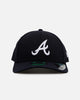 New Era Atlanta Braves 'Player Replica' 9FORTY M-Crown Snapback Navy