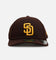 New Era San Diego Padres 'Player Replica' 9FORTY M-Crown Snapback Brown