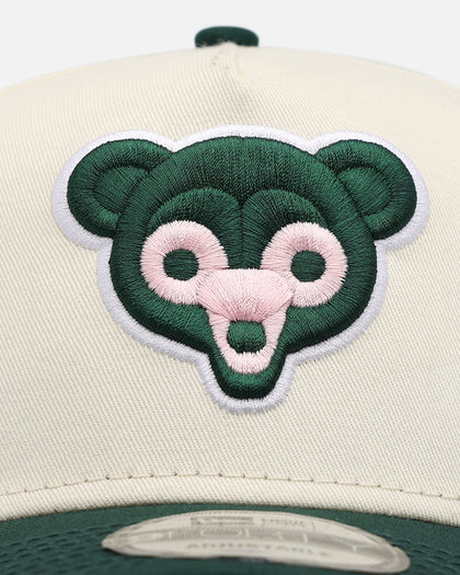 New Era Chicago Cubs 'Chrome Dark Green' 9FORTY A-Frame Snapback Chrome/Dark Green