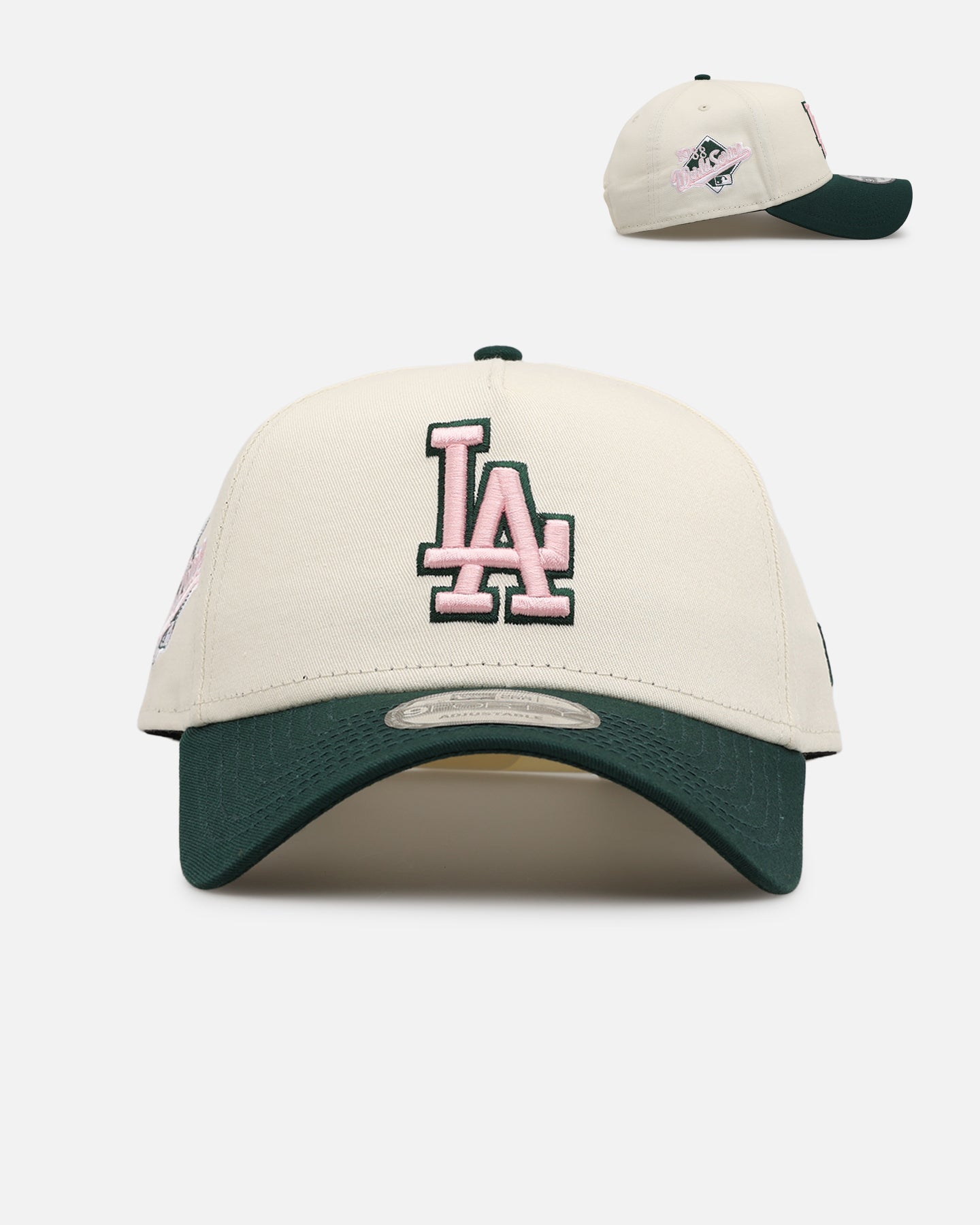 New Era Los Angeles Dodgers 'Chrome Dark Green' 9FORTY A-Frame