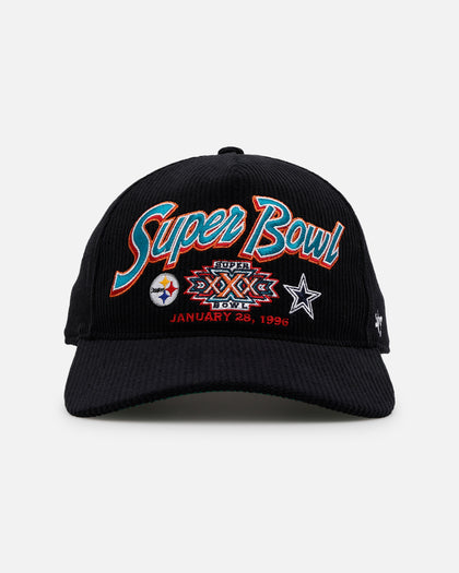47 Brand Super Bowl XXX 'Vintage Super Bowl' 47 Hitch Corduroy Snapback Black