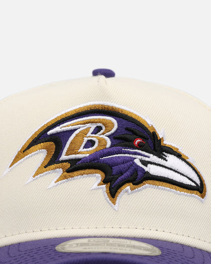 New Era Baltimore Ravens 'NFL Kickoff' 9FORTY A-Frame Snapback Chrome