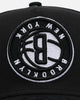 New Era Brooklyn Nets 'Upside Down NBA' 9FORTY A-Frame Snapback Black