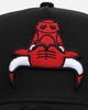 New Era Chicago Bulls 'Upside Down NBA' 9FORTY A-Frame Snapback Black