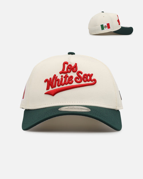 New Era Chicago White Sox 'Mexican Independence Day' 9FORTY A-Frame Snapback Chrome/Dark Green