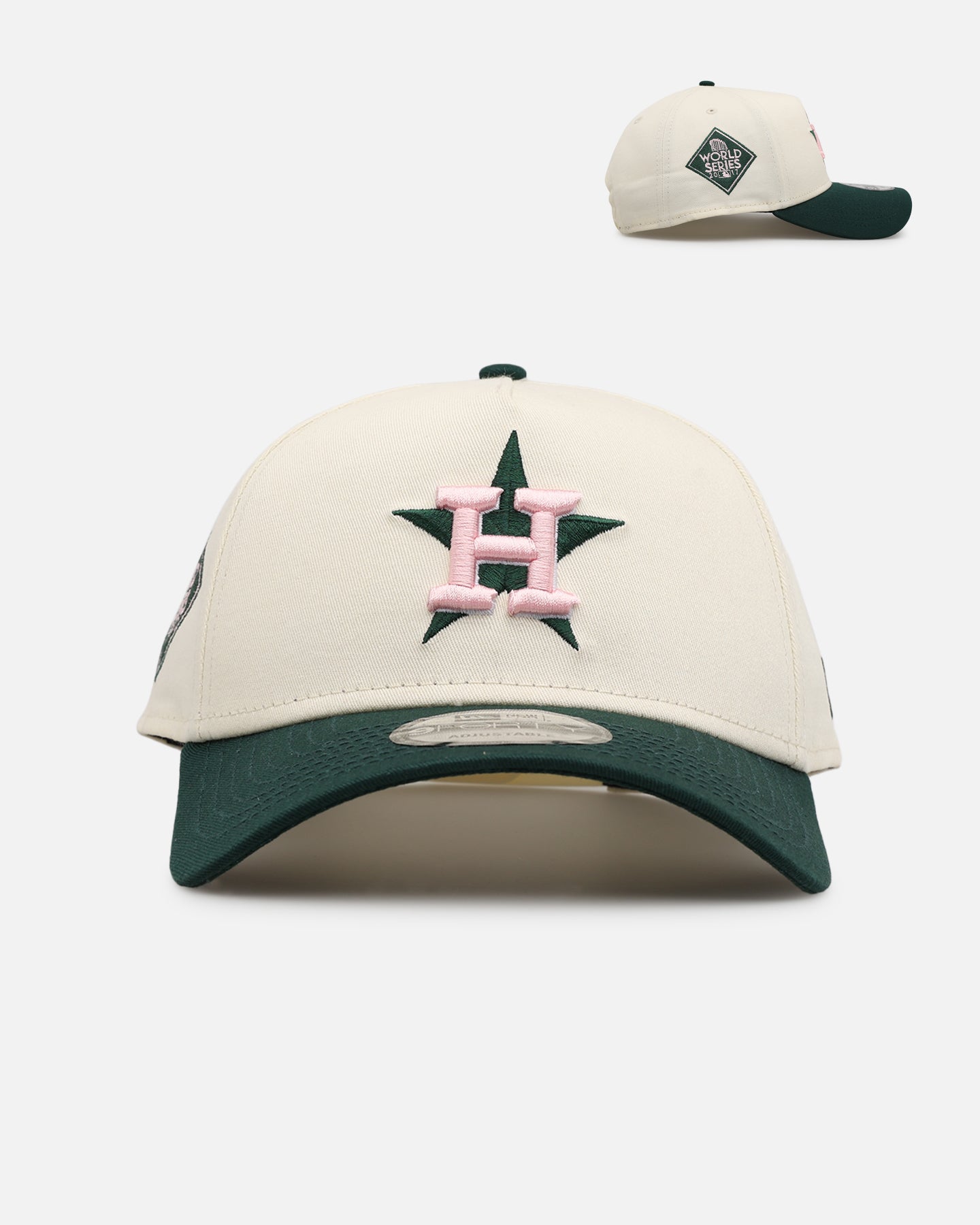 New Era Houston Astros 'Chrome Dark Green' 9FORTY A-Frame Snapback