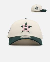 New Era Houston Astros 'Chrome Dark Green' 9FORTY A-Frame Snapback Chrome/Dark Green