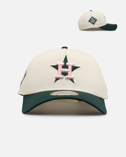 New Era Houston Astros 'Chrome Dark Green' 9FORTY A-Frame Snapback Chrome/Dark Green