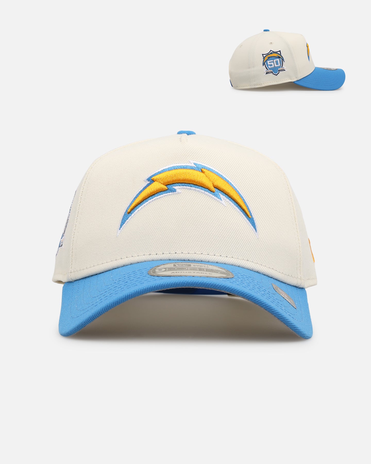 New Era NFL Los Angeles Chargersキャップ フリー New Era Los Angeles Chargers 'NFL Kickoff' 9FORTY A-Frame Snapback