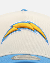 New Era Los Angeles Chargers 'NFL Kickoff' 9FORTY A-Frame Snapback Chrome