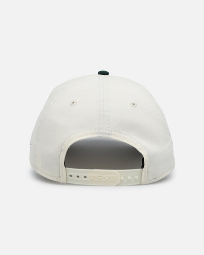 New Era Atlanta Braves 'Chrome Dark Green' 9FORTY A-Frame Snapback Chrome/Dark Green